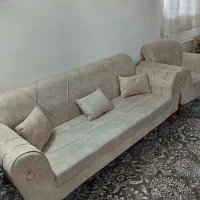 یک دست مبل 7 نفره در حد نو