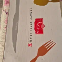 سرویس اصیل قاشق و چنگال استیل ایران ۲۶پارچه