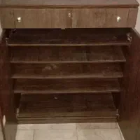 جاکفشی بزرگ چوبی تمام MDF|جاکفشی، کمد، دراور|تهران, آبشار تهران (دریاچه)|دیوار
