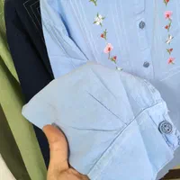 مانتو گلدوزی شده جنس لینن پنبه بدون آبرفت|لباس|اصفهان, کوی امیریه|دیوار