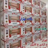 بخاری هیتر برقی۳ سه شعله المنت سفالی۱۸۰۰ نیکو آتری