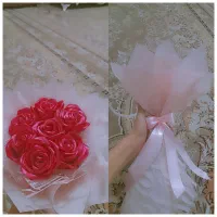 گل روبانی ماندگار (تخفیف ویژه)|گل مصنوعی|یاسوج, |دیوار