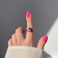 انگشتر جواهری بدل