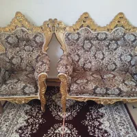 مبل سلطنتی 7نفره|مبلمان خانگی و میز عسلی|قزوین, |دیوار