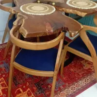 میز ناهار خوری|میز و صندلی غذاخوری|رشت, بلوار گیلان|دیوار
