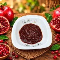 رب انار خوش طعم و شیره انگور تازه