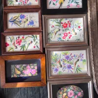 نقاشی گل و مرغ|تابلو، نقاشی، عکس|اصفهان, جلفا|دیوار