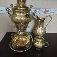 سماور گازی ۵تیکه طرح هخامنش