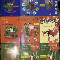 کتاب و کتاب کار زبان فرانسوی Alex et zoe