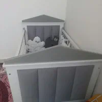 سرویس کمدو تخت کلبه تمیز|تخت و سرویس خواب|قرچک, میرزائی جنوبی|دیوار