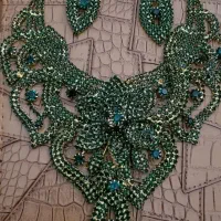 هدیه روز مادر بدلیجات هندی اکسسوری مجلسی گوشواره