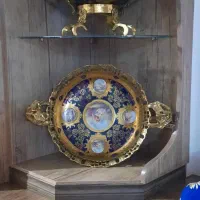 کاسه بشقاب برنز