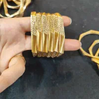 النگو نقره کپی طلا