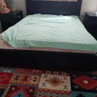 تخت دو نفره بدون تشک