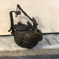 چراغ پیسوز چراغ جادو جنس برنج پرنقش و قلم کاری شده|لامپ و چراغ|قزوین, |دیوار