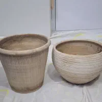 گلدان سفالی بزرگ