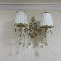 لوستر کلاسیک سه‌تایی و دیواری ست