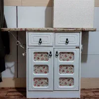 میز اتو ومیز چرخ خیاطی دوکاره