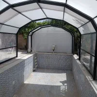 سقف متحرک و ثابت روف گاردن پارکینگ استخر سایه بان