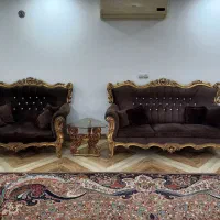 مبل سلطنتی ۹ نفره تمام چوب