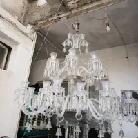 لوسترباکارات دوطبقه ۲۶ شاخه|لوستر و چراغ آویز|تهران, صفاییه (چشمه علی)|دیوار