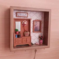 جاکلیدی دیواری مینیاتوری/ تک و عمده