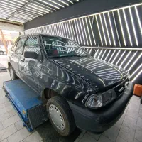پراید ۸۴ مشکی  دوگانه موتور تازه تعمیر، لاستیک نو