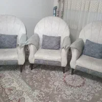 مبل ۹ نفره تمیز درحد نو|مبلمان خانگی و میز عسلی|محمدیه-قزوین, |دیوار