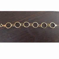 دستبند قاب سکه5/180 سوت و گوشواره2/500 سوت