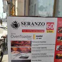 اون توستر 60لیتری دجیتال لمسی مارکSeRanzترکیه تستر|اجاق گاز و لوازم برقی پختوپز|یزد, |دیوار