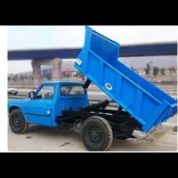 حمل خاک ونخاله با کمرسی نیسان شن و مصالح