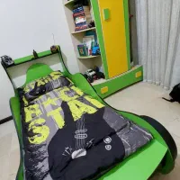 ست تخت وکمد نو بدون کوچیک ترین خط و خش باهدیه ویژه|تخت و سرویس خواب|تهران, جنتآباد شمالی|دیوار