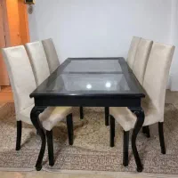 میز نهار ۸ نفره کمد ۳ در