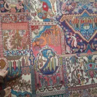 فرش ۱۲متری کاشمر نقشه باستانی