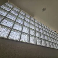 بلوک شیشه ایی ۷۰ عدد ۲۰×۲۰