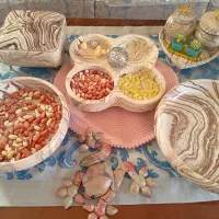 ظرف ست پذیرایی سنگی
