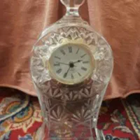 ساعت بوهمیا رومیزی با حک بی کمیاب