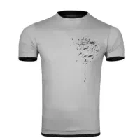 تیشرت مردانه مجید رنگ طوسی