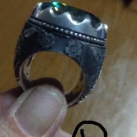 انگشتر نقره ای دست ساز|جواهرات|تبریز, |دیوار