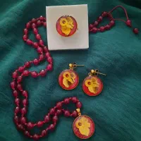 ست سنگ و ورق طلا ۲۴عیار