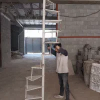 پله گرد ارتفاع ۳ متر