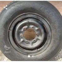 یک جفت رینگ لاستیک جلو نیسان