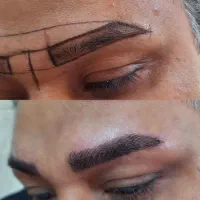 میکروبلیدینگ ریموو روشن سازی ابرو در۱جلسه کاشت مژه|خدمات آرایشگری و زیبایی|پرند, فاز ۶|دیوار