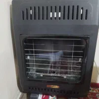 بخاری گازی بدون دودکش وبدون سفال وبدون کارتن.