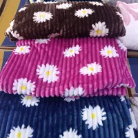 پتو طرح بابونه کرکره ای