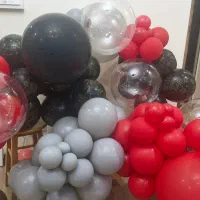ریسه بادکنک رنگی