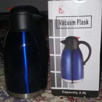 فلاسک استیل ۲ لیتر ۷۷۷ اصلی دبی رنگ آبی|حراج|گنبد کاووس, |دیوار