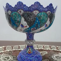 مینا کاری روی مس