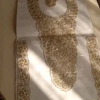 پنل و مروارید دوزی یقه|لوازم خیاطی و بافتنی|مشهد, طلاب|دیوار