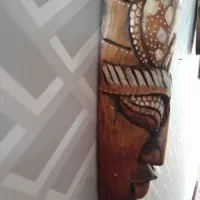 صورتک چوبی|مجسمه، تندیس، ماکت|کرج, احدآباد|دیوار